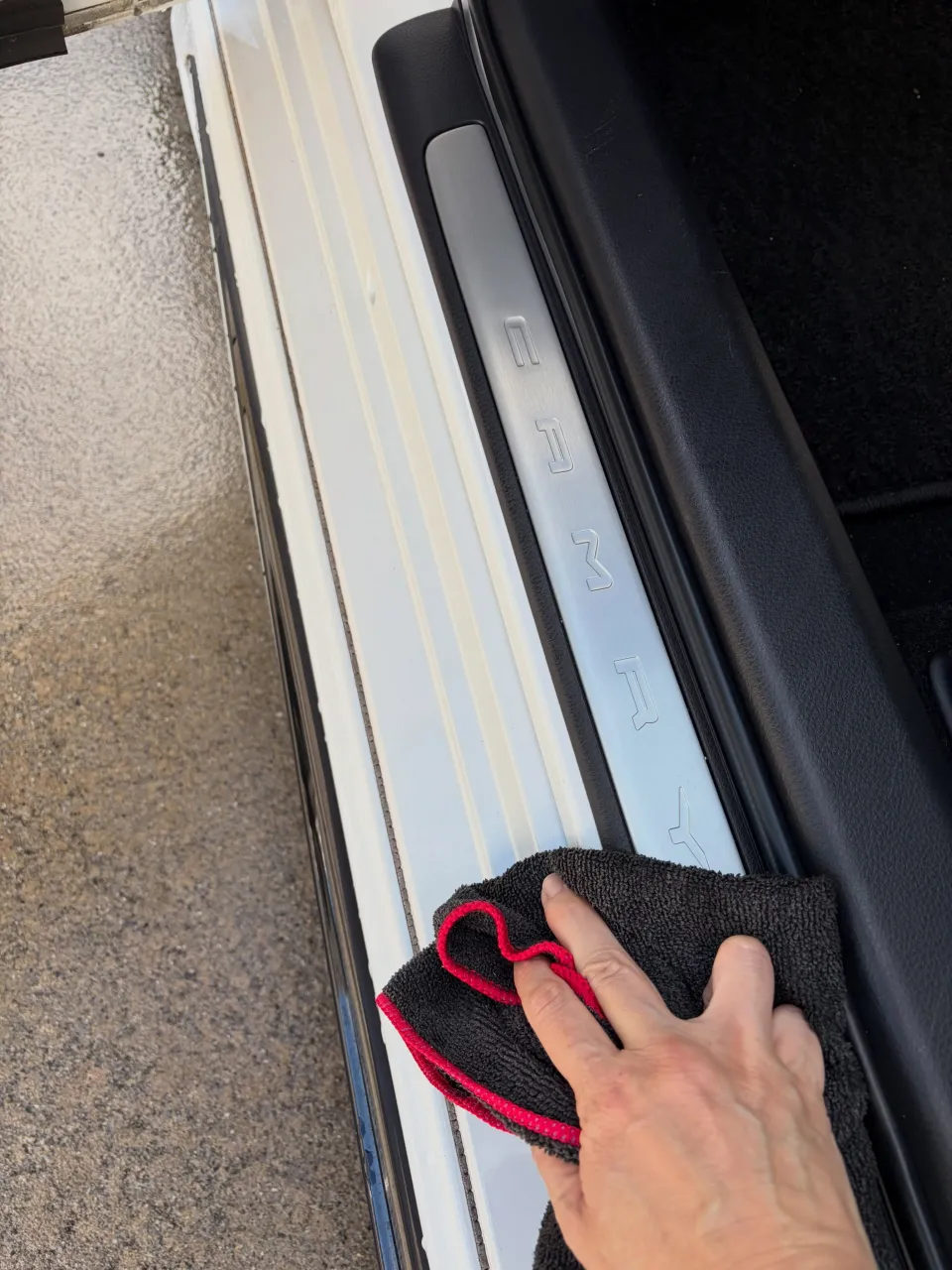 愛車の洗車完了✨
