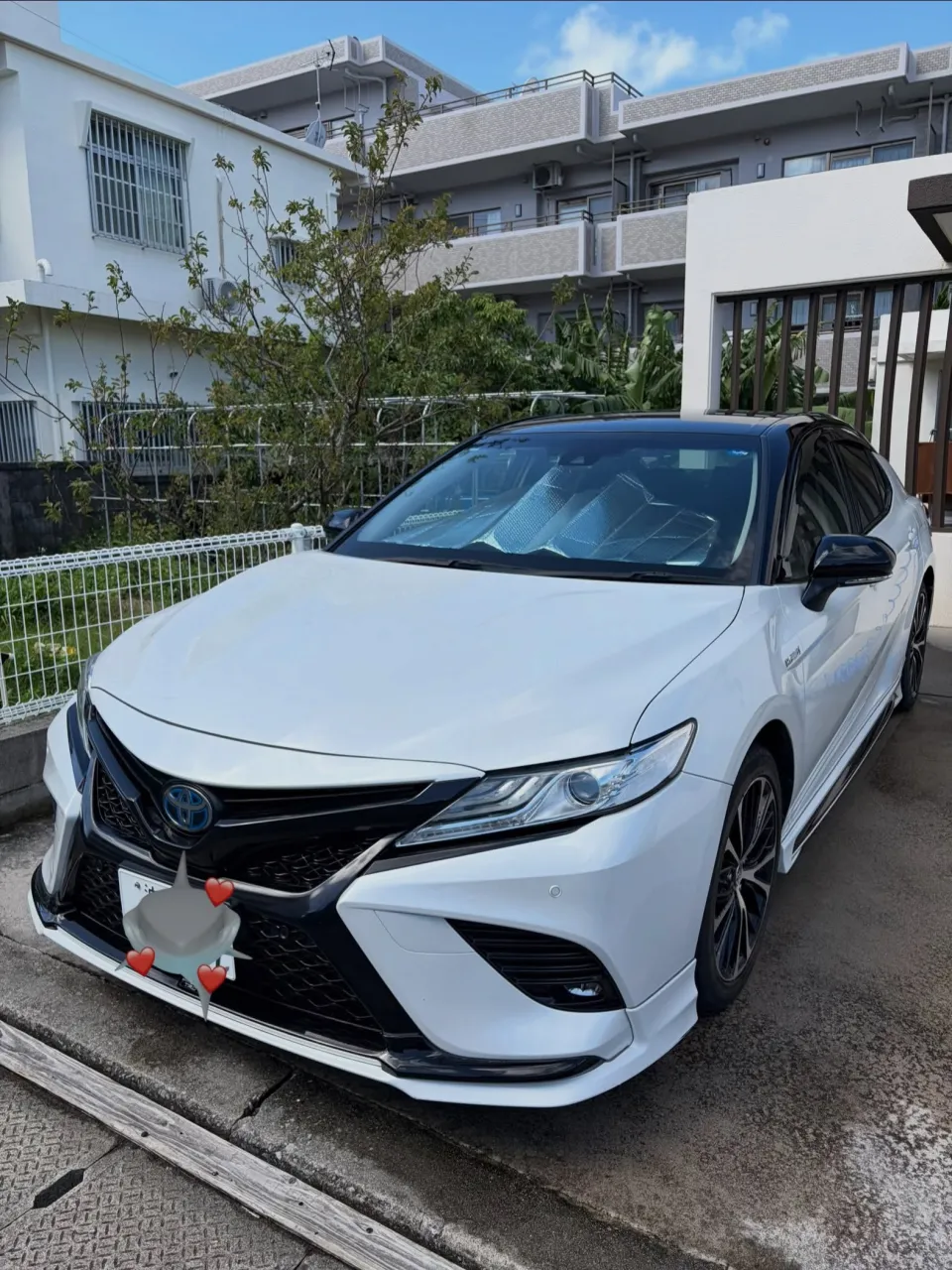 愛車の洗車完了✨